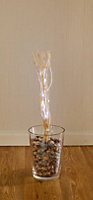 White Twig Lights 40cm Premier Pre Lit Battery Operated Lights 16 Warm White LEDs