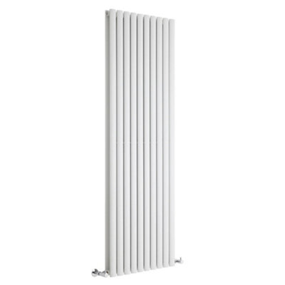 White Vertical Double Panel Radiator 1780mm x 590mm