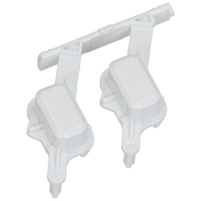 White Washing Machine Option Button Assembly White WPL481010453065