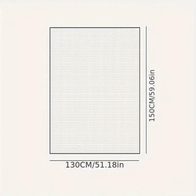White Window Fly Net Screen Mesh Insect Bug Screen Hook & Loop Tape 150 ...
