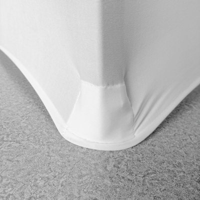 White Wing Style Chair Cover for Wedding - Pack of 1