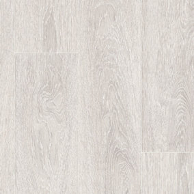 White Wood Effect Anti-Slip Vinyl Flooring For LivingRoom DiningRoom Conservatory And Kitchen Use-1m X 2m (2m²)