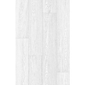 White Wood Effect vinyl Flooring 3m x 2m (6m2)
