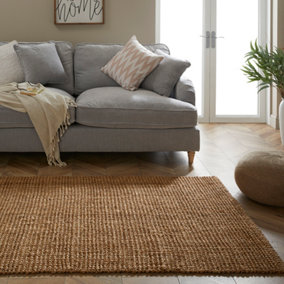 Whitefield 120x170cm Natural Handwoven Boucle Rug