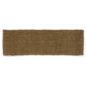 Whitefield 45x150cm Olive Handwoven Boucle Runner