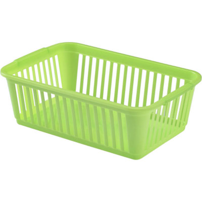 Whitefurze  Handy Basket  Lime  25cm