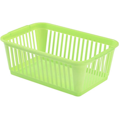 Whitefurze Handy Basket  Lime  30cm