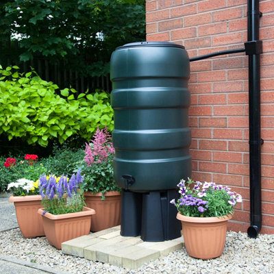 whitefurze Water Butt 150 litres  Green