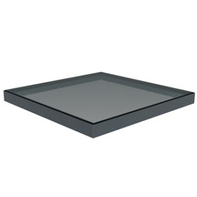 Whitesales, em.glaze Economy Flat Glass Rooflight S4 700mm x 700mm (3-5 day UK wide delivery)