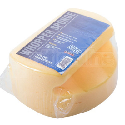 Whopper Easy Grip Car Washing Sponge DIY at B&Q