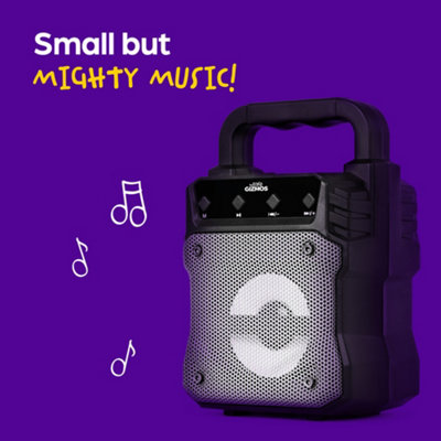 WICKED GIZMOS Mini Bluetooth Party Speaker - LED, Bluetooth