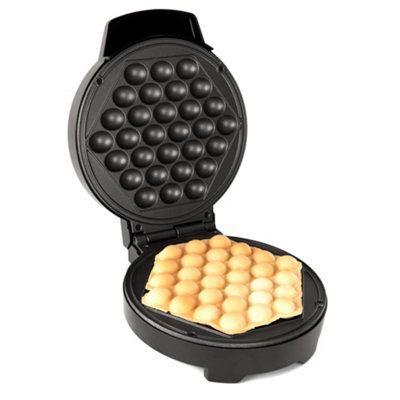 WICKED GIZMOS Mini Bubble Waffle Maker - Waffle Iron 1000W with Non ...
