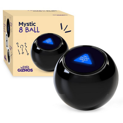 Wicked Gizmos Mystic 8 Ball Retro Rose Gold Fortune Telling Mystic
