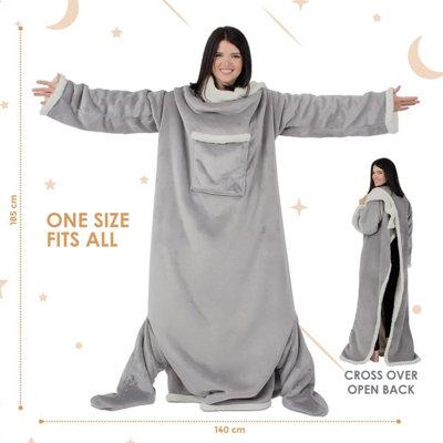 Hooded fleece blanket for adults sale