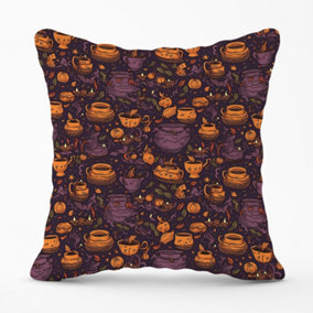Wicked Witches Bubbling Cauldrons Cushions 45cm x 45cm