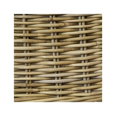 Wicker Tree Skirt Square H26cm W55cm - 5