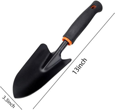 Wide Garden Spade DE LUXE with Strong Blade and Comfortable Grip