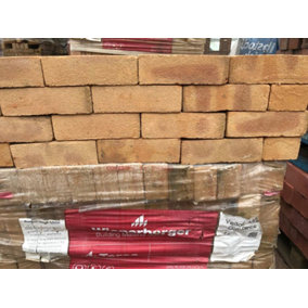 Wienerberger Yellow Multi Gilt Aged Stock - Pack of 400 Bricks Delivered Nationwide by Brickhunter.com