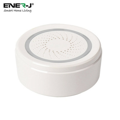 WIFI Siren Alarm works with Battery and Mini USB Port Works with Alexa and Google Assistant