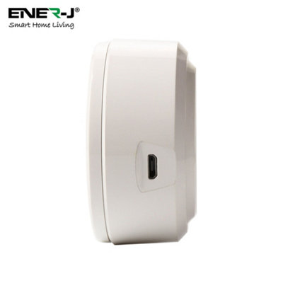 WIFI Siren Alarm works with Battery and Mini USB Port Works with Alexa and Google Assistant