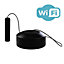 WIFI Smart pull cord dimmer switch - Black/Black Pull