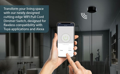 Pull cord dimmer switch discount