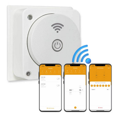 WiFi Smart Timer Switch Alexa Google or APP Remote Control 16A