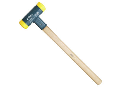 Wiha 02097 Soft-Face Dead-Blow Hammer Hickory Handle 1085g WHA02097