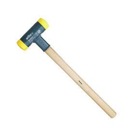 Wiha 02098 Soft-Face Dead-Blow Hammer Hickory Handle 1710g WHA02098