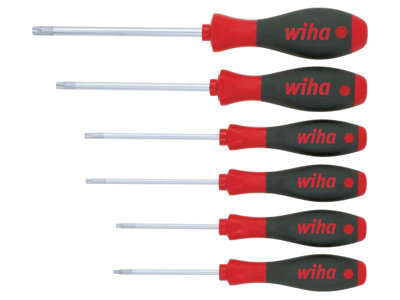 Wiha 07155 SoftFinish TORX Screwdriver Set, 6 Piece WHA07155