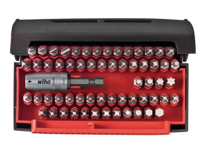 Wiha 07943 Collector Standard Bit Set, 61 Piece WHA07943