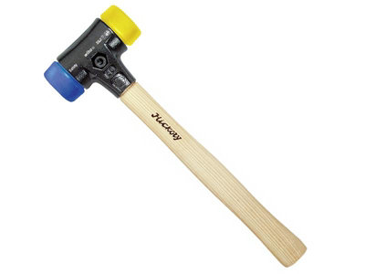 Wiha 26654 Soft-Face Safety Hammer Hickory Handle 620g WHA26654