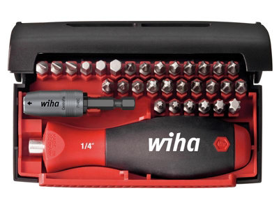 Wiha 32-Piece Collector Bit Set for Precision Tooling