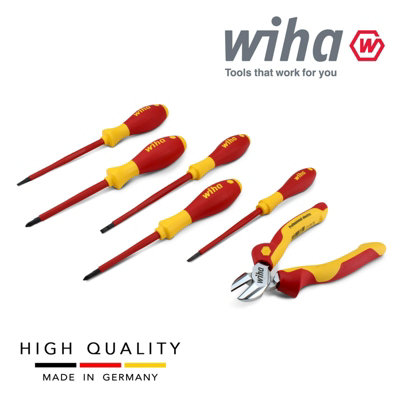 Mua Wiha 32977 11 Piece Master Electrician's Insulated Tool Set In Canvas Tool Bag B07dp8ntz8