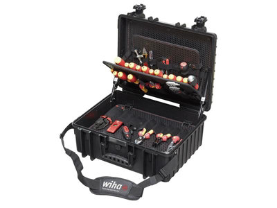 Wiha 40523 Competence XL electrician Tool Kit, 82 Piece (inc. Case) WHA40523