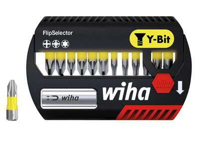 Wiha 41827 FlipSelector Y-Bit Set, 13 Piece WHA41827