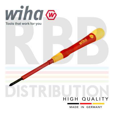 Wiha 42378 PicoFinish Phillips Fine Screwdriver PH0 x 60mm WHA42378 - 3