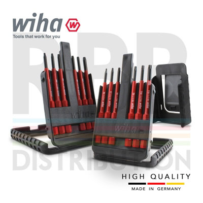 Wiha 43161 slimBit electric TORX/TORX PLUS Bit Set, 15 Piece WHA43161
