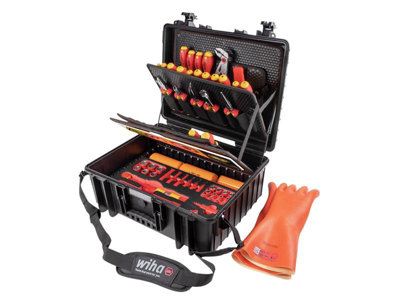 Wiha 44198 XL eMobility Tool Case Set, 77 Piece (inc. Case) WHA44198