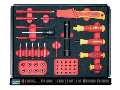 Wiha 44423 eMobility Workshop Trolley Set
