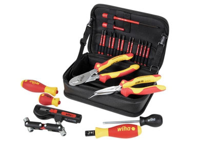 Wiha 45289 Wall Box Installation Tool Set, 22 Piece WHA45289