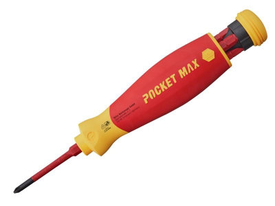 Wiha 45296 electric PocketMax Screwdriver Set, 5 Piece WHA45296