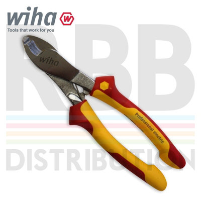 Wiha Cable Cutter Strippers Professional Clean Cut VDE Electrician 43660