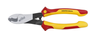 Wiha Electricians Pliers Cutters VDE Industrial  210mm Cable Cutter 43663