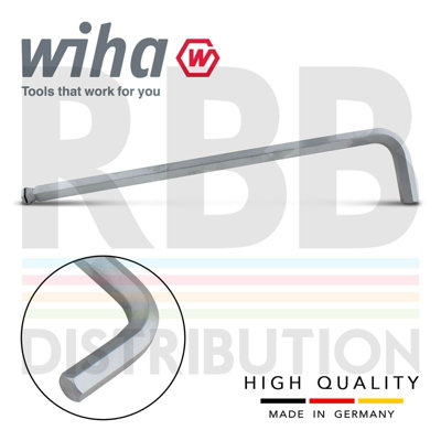 Wiha 54012 MagicRing Inbusschlüssel – 5/32 Zoll, Mit T-Griff Und Ball-End