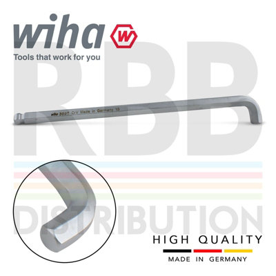 Wiha L-key Hex Allen key ProStar Sliding Holder 9pcs Ball End Hexagon 35480