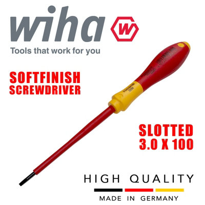 Wiha Plus Minus Slotted Philips Screwdriver Electrician 1000v VDE SL PH1 30716