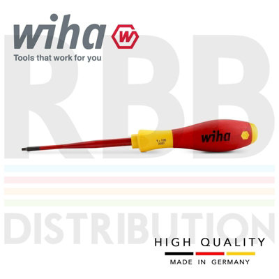 Wiha Screwdriver Square Scrulox Robertson Electrician 1000v VDE SlimFix ...