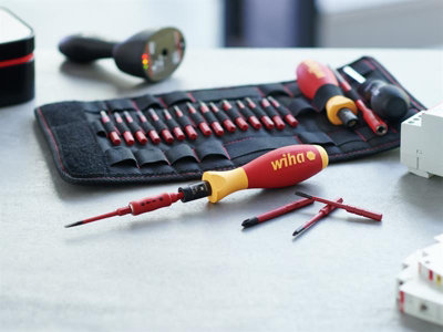 Wiha Slimbits Torque Screwdriver 0.8 to 5 Nm Hex PH PZ SL Torx 1000v VDE 36791 - 4