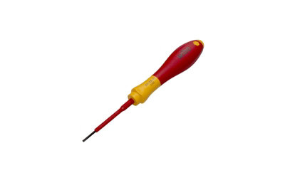 Wiha Slotted Screwdriver 2.0mm VDE Electrician 1000v Flat Head SoftFinish 00819